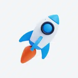 Fast approval rocket icon representing quick New Jersey pre-settlement funding process